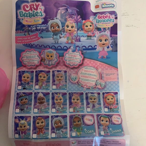 Cry Babies Magic Tears Icy World. Daphne Brand New. - Picture 5 of 6